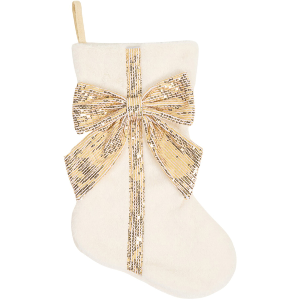 Sparkly Bow Stocking Image 6