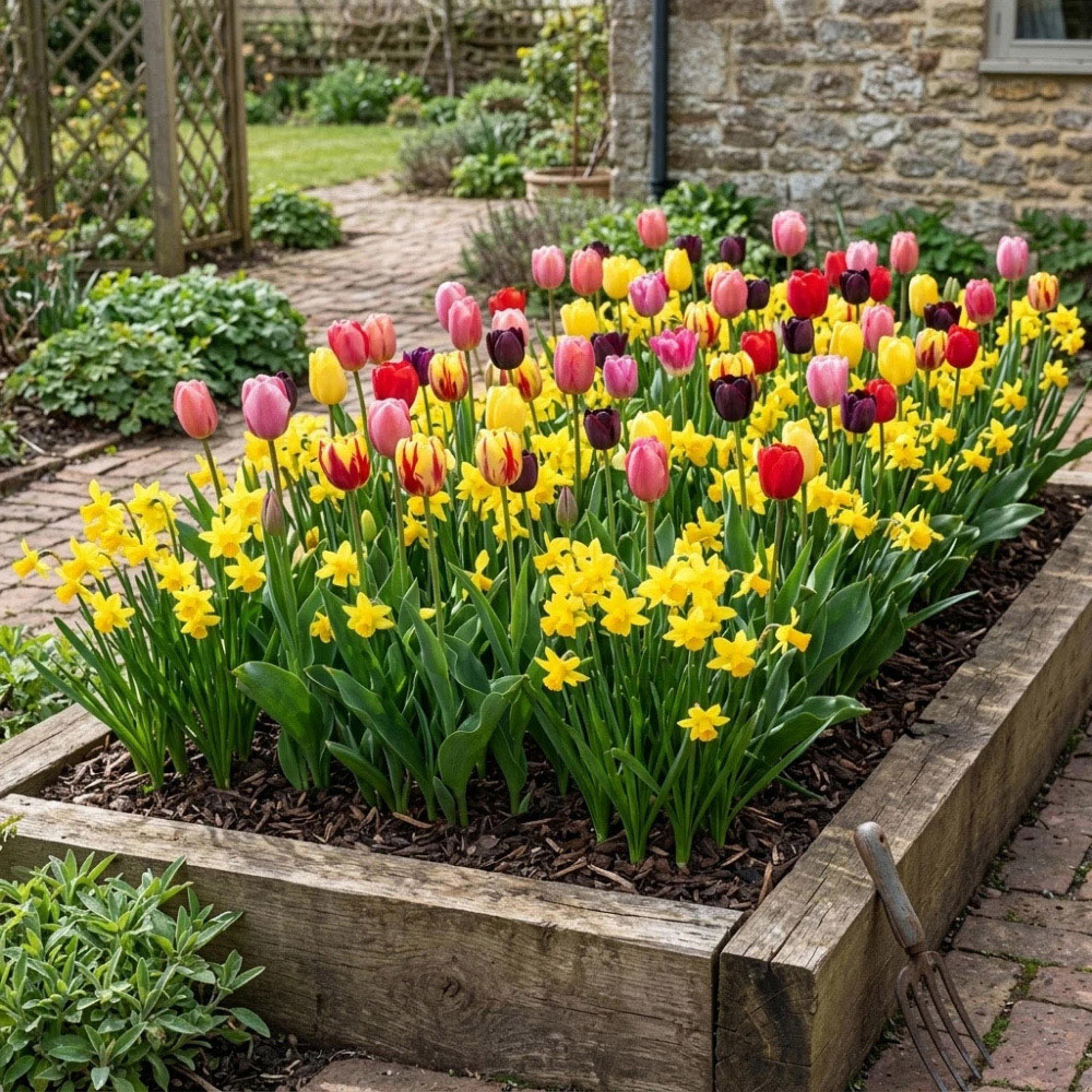 Thompson and Morgan Bestsellers Duo Planting Bulb 56 Pack Image 4