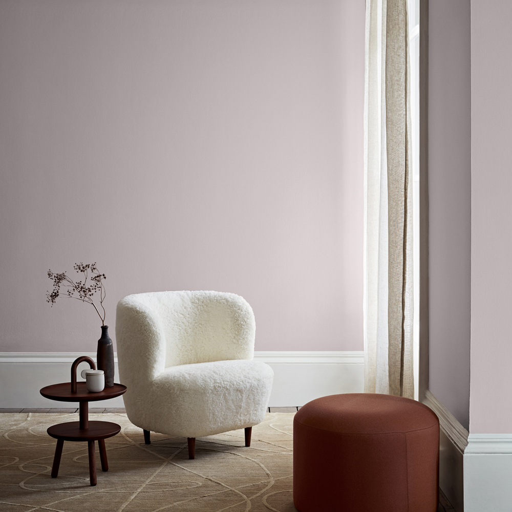 Crown Walls & Ceilings Mulberry Mist Matt Emulsion Paint 2.5L Image 5