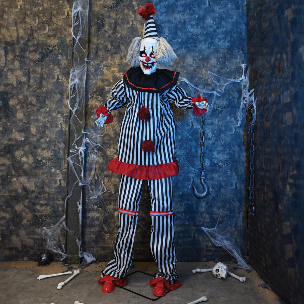 XL Standing Clown - Multicolour Image 5