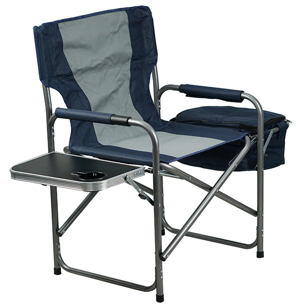 Gr8 Garden Folding Directors Camping Chair with Side Table and Cooler Bag Image 5