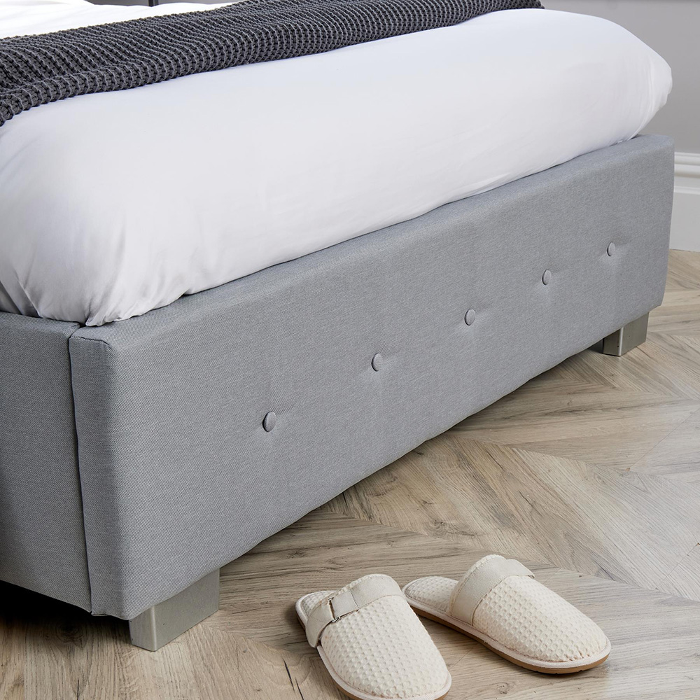 Home Source Savannah King Size Gas End Lift Ottoman Bed Image 4