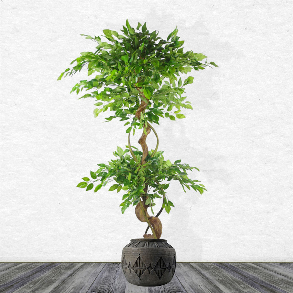 Leaf Composite Diamond Planter 36cm Image 2