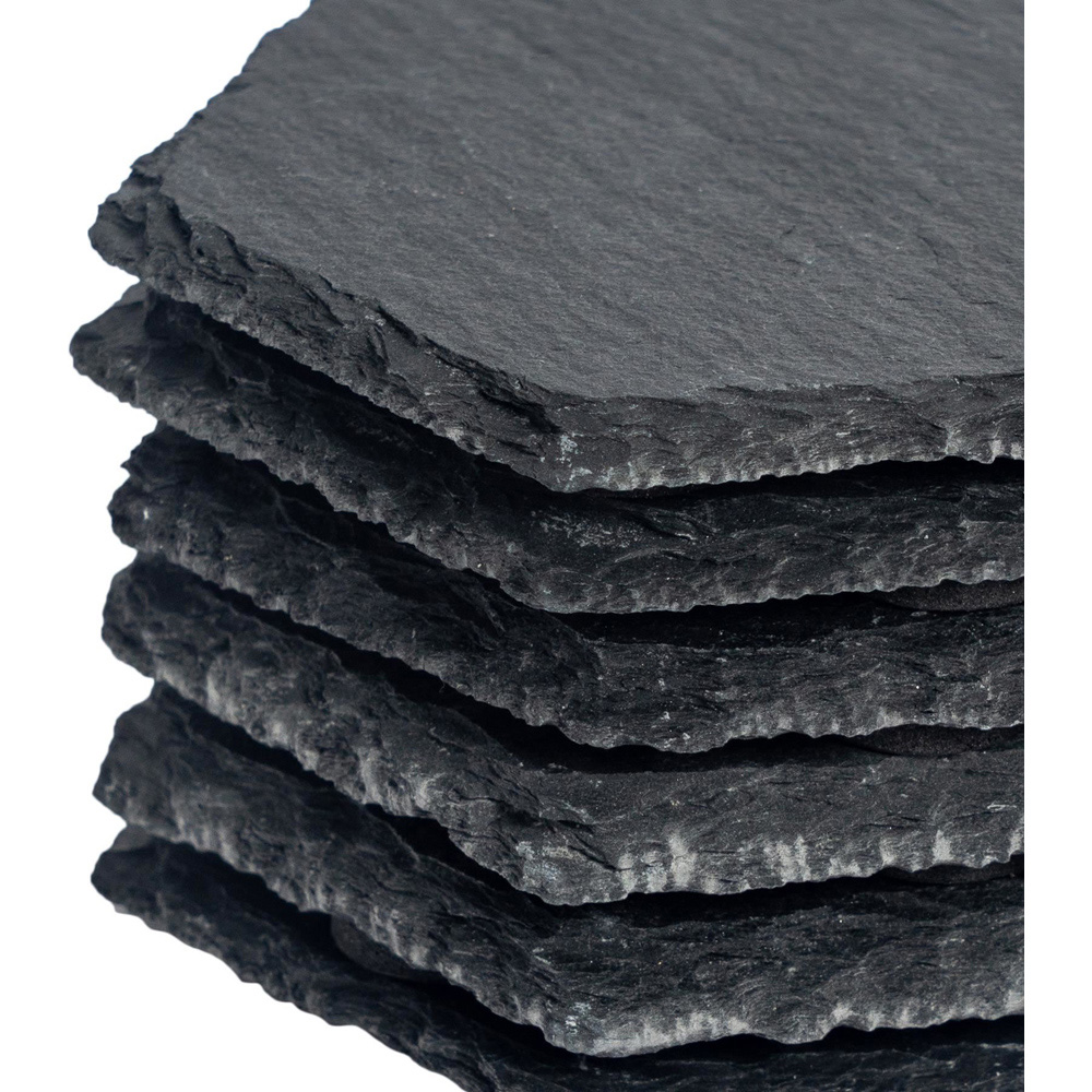 Argon Tableware Hexagon Slate Placemat 30 x 26cm 24 Pack Image 3