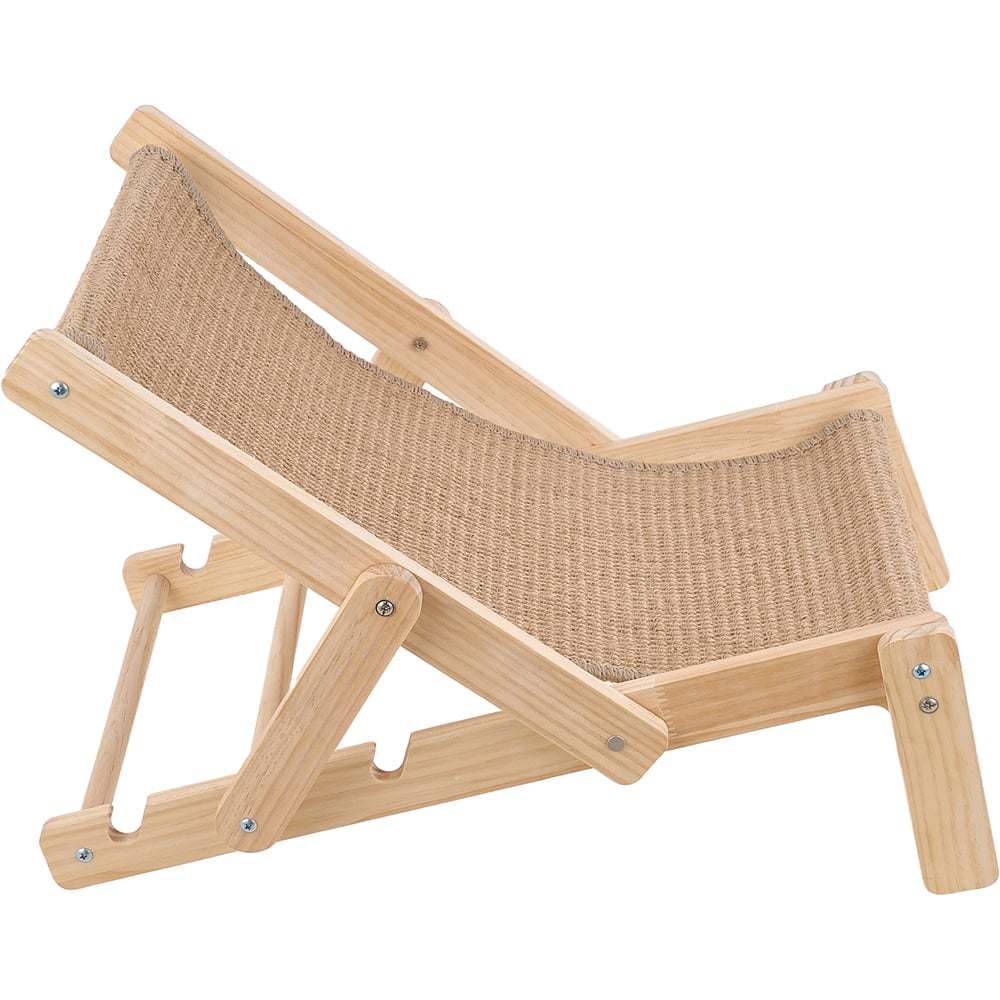H&O Direct Sisal Adjustable Cat Scratching Lounger Image 2