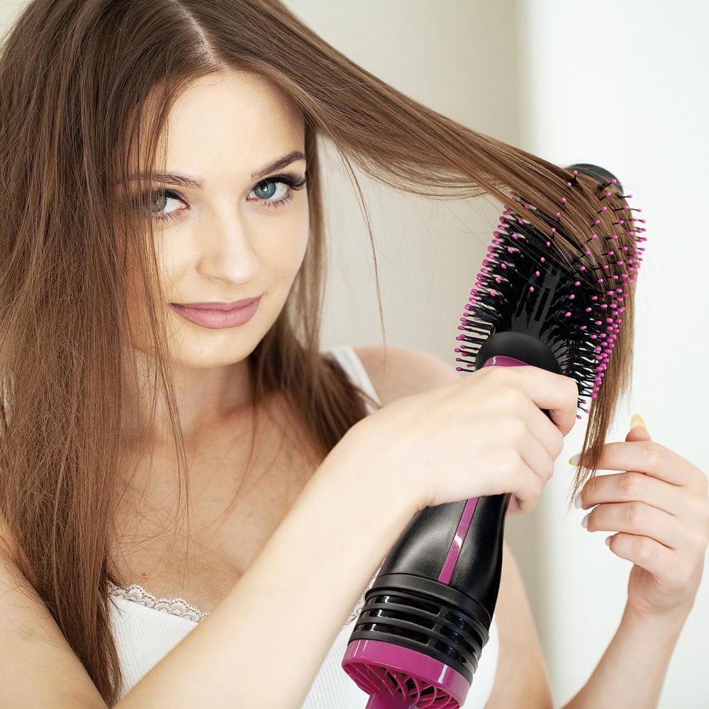 Alivio 4-in-1 Negative Ion Curler Multiple Heat Setting Curler Hair Dryer Image 3