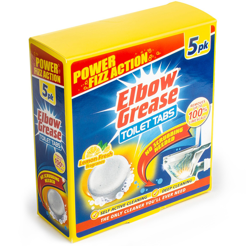 Elbow Grease Toilet Tabs - Lemon Fresh Image