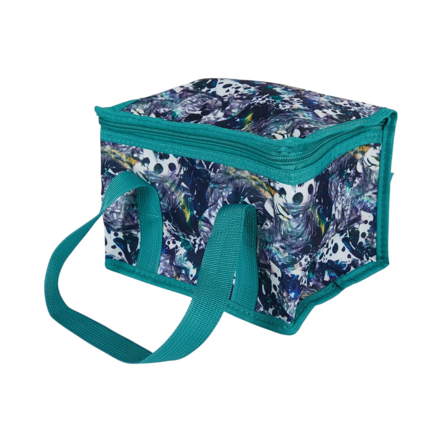 Insulated Abstract Lunch Bag Image 7