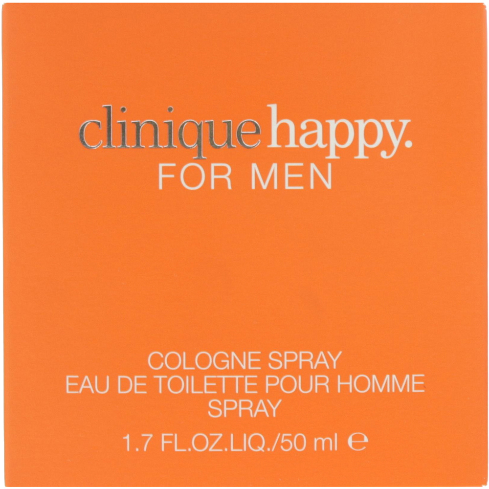Clinique Happy For Men Cologne Eau De Toilette 50ml Spray Image 3