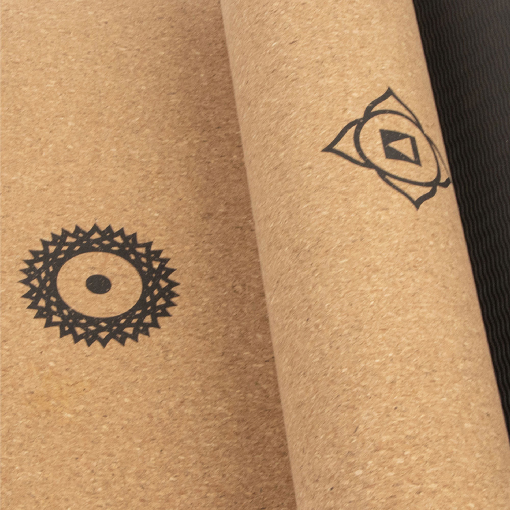 Myga Chakra Cork Yoga Mat XL Image 2