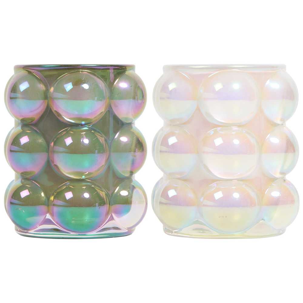 Assorted Iridescent Bubble Candle Image 1