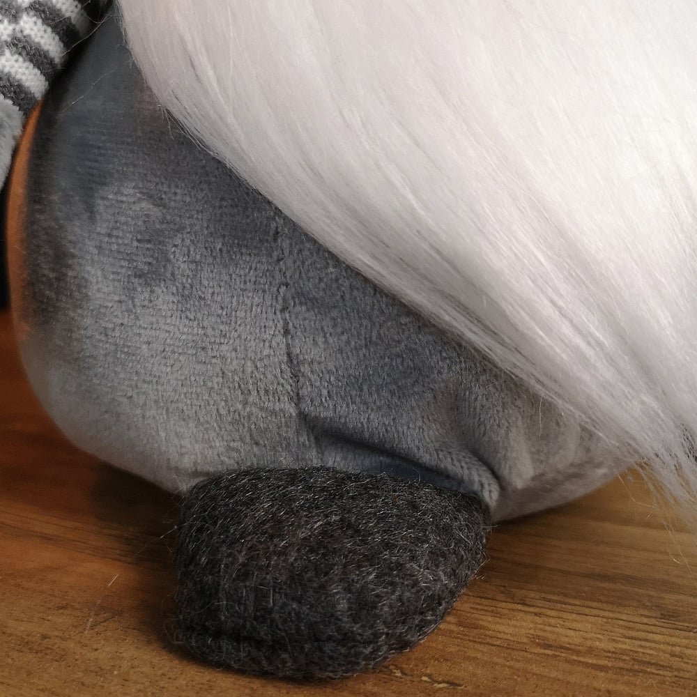 Samuel Alexander Grey Large Sitting Plush Gonk Christmas Decoration 51cm Image 3