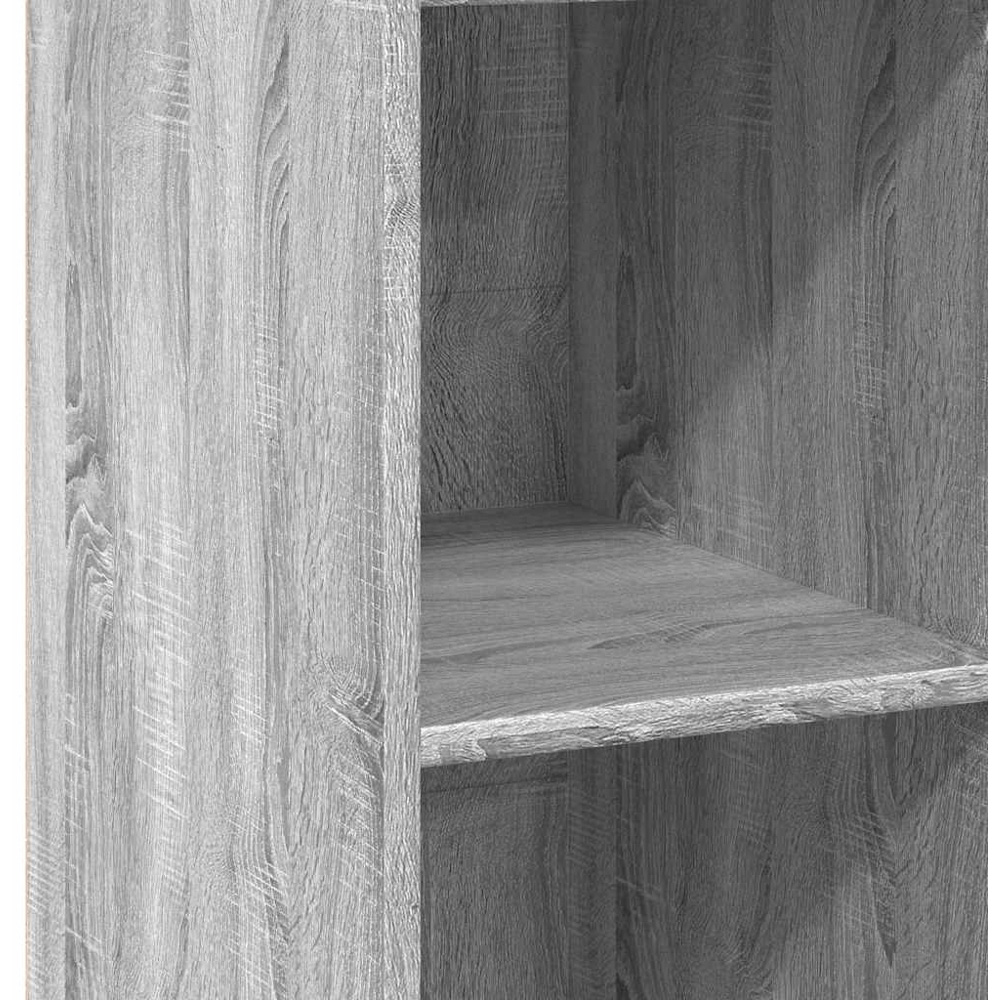 vidaXL 4 Shelf Grey Sonoma Highboard Image 7