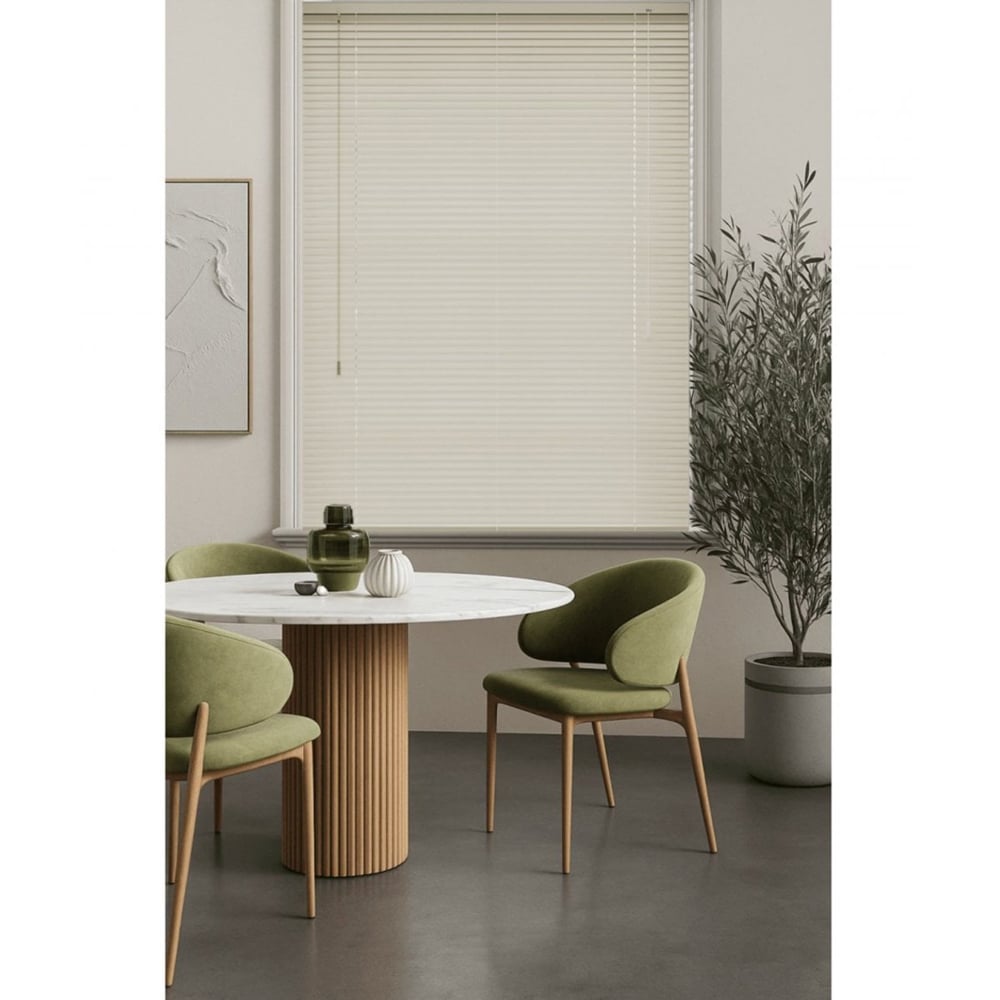 New Edge Blinds PVC Venetian Blind Cream 105cm Image 6