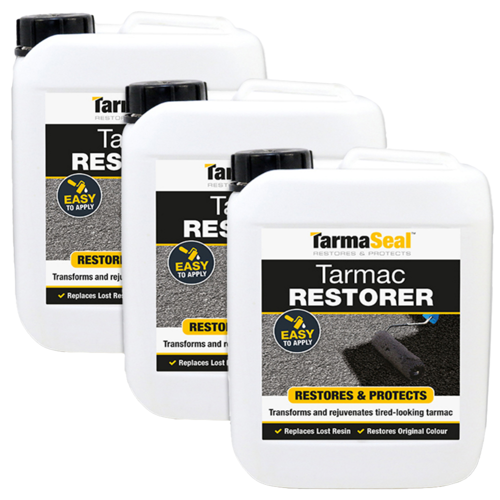 SmartSeal Black Tarmac Restorer 5L 3 Pack Image 1