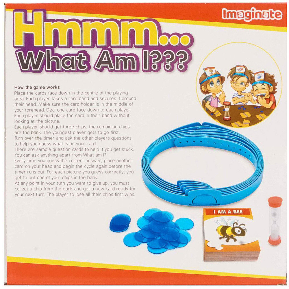 Imaginate Hmmm...What Am I? Card Game Image 2