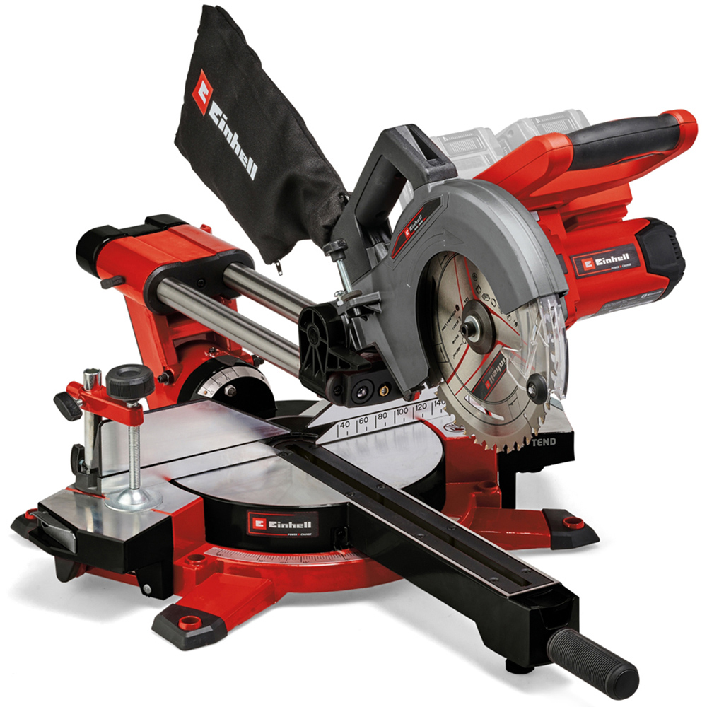Einhell Power X-Change TE-SM 36/210 Li-Solo Cordless Sliding Mitre Saw Image 1