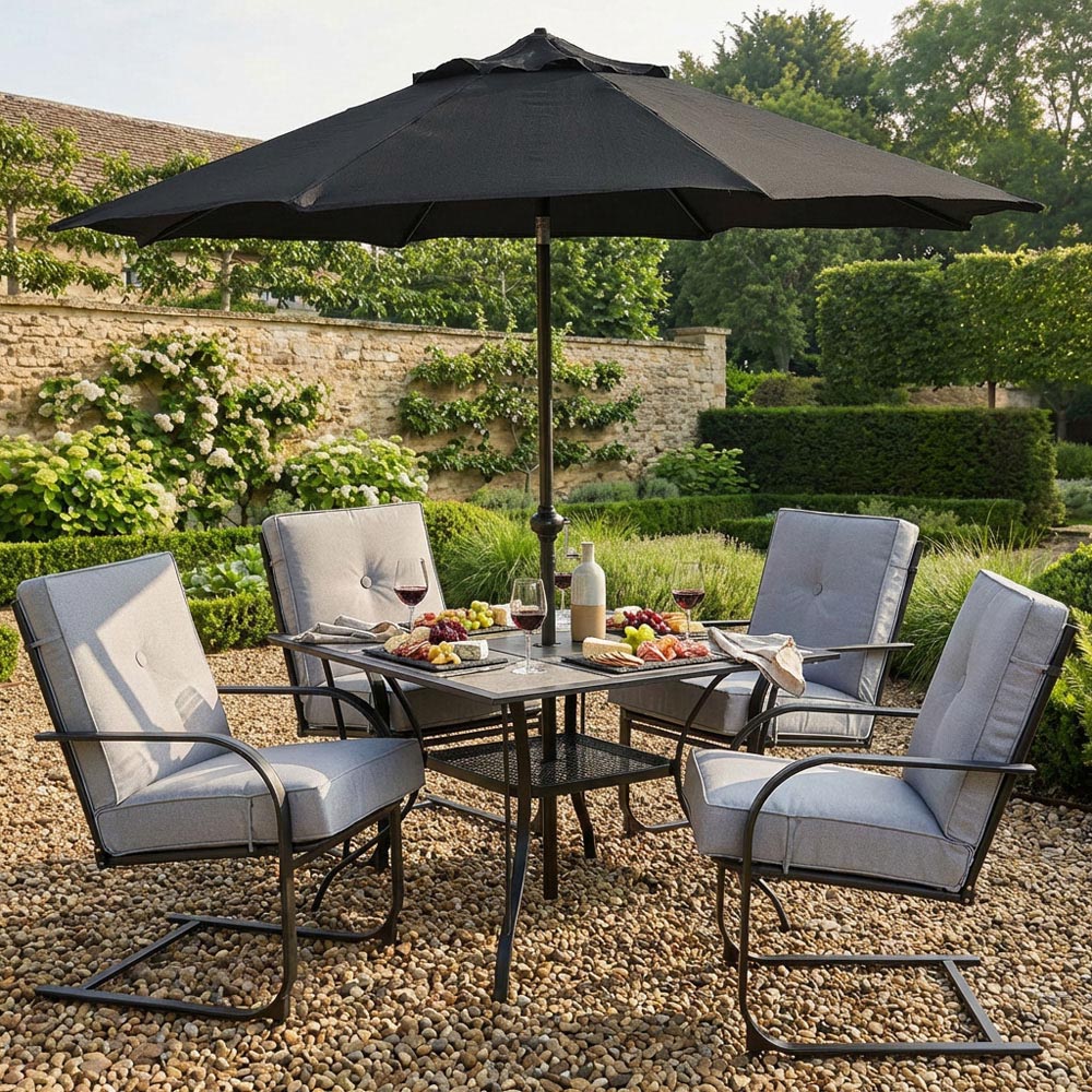 Monte Carlo 4 Seater Spring Rocker Set Image 3