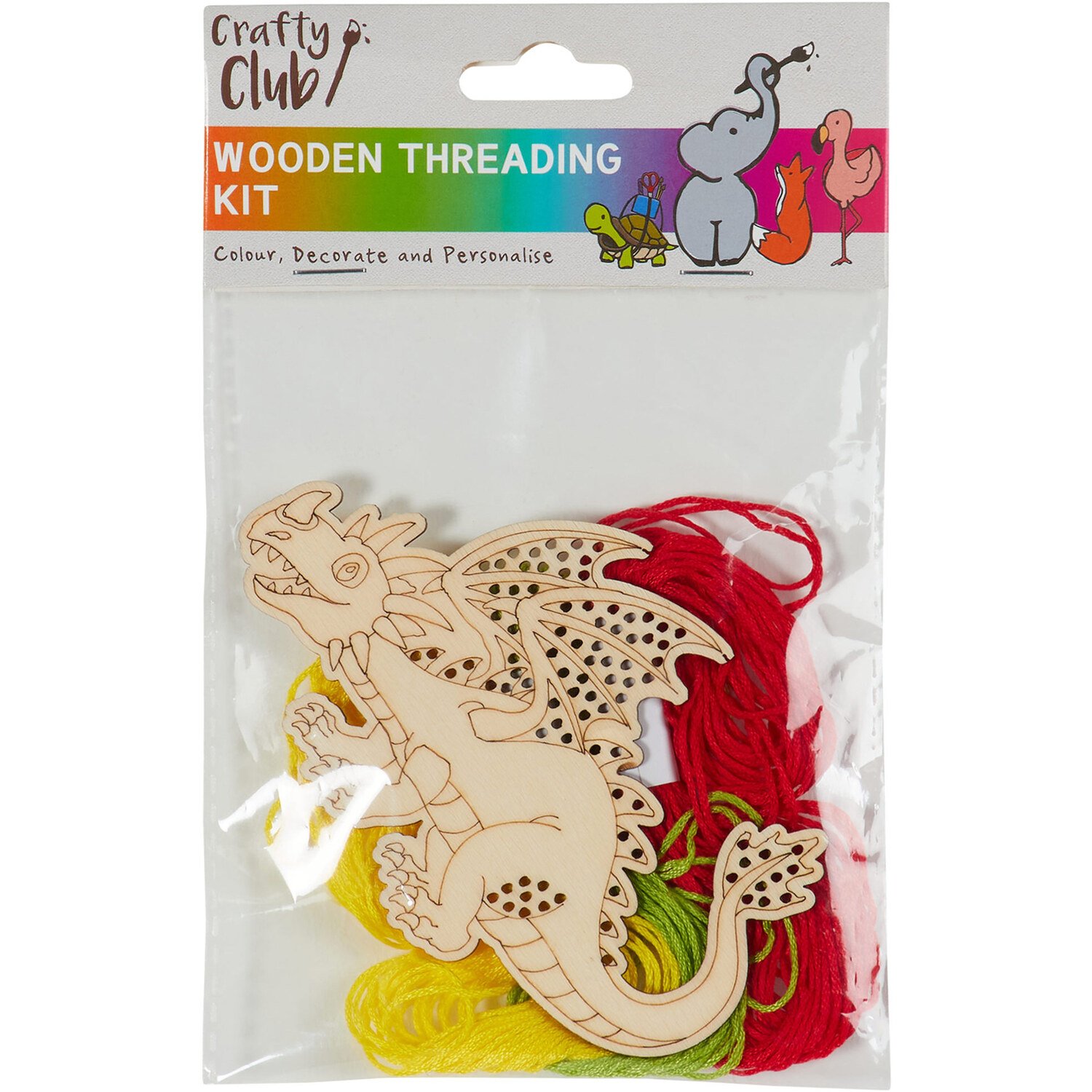 Crafty Club Wooden Threading Kit Assortment Image 1