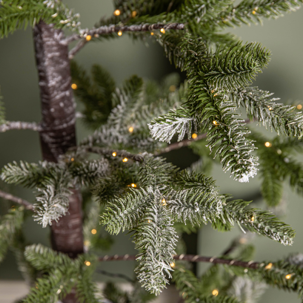 Samuel Alexander Warm White LED Noel Snow Christmas Tree 6ft Image 4