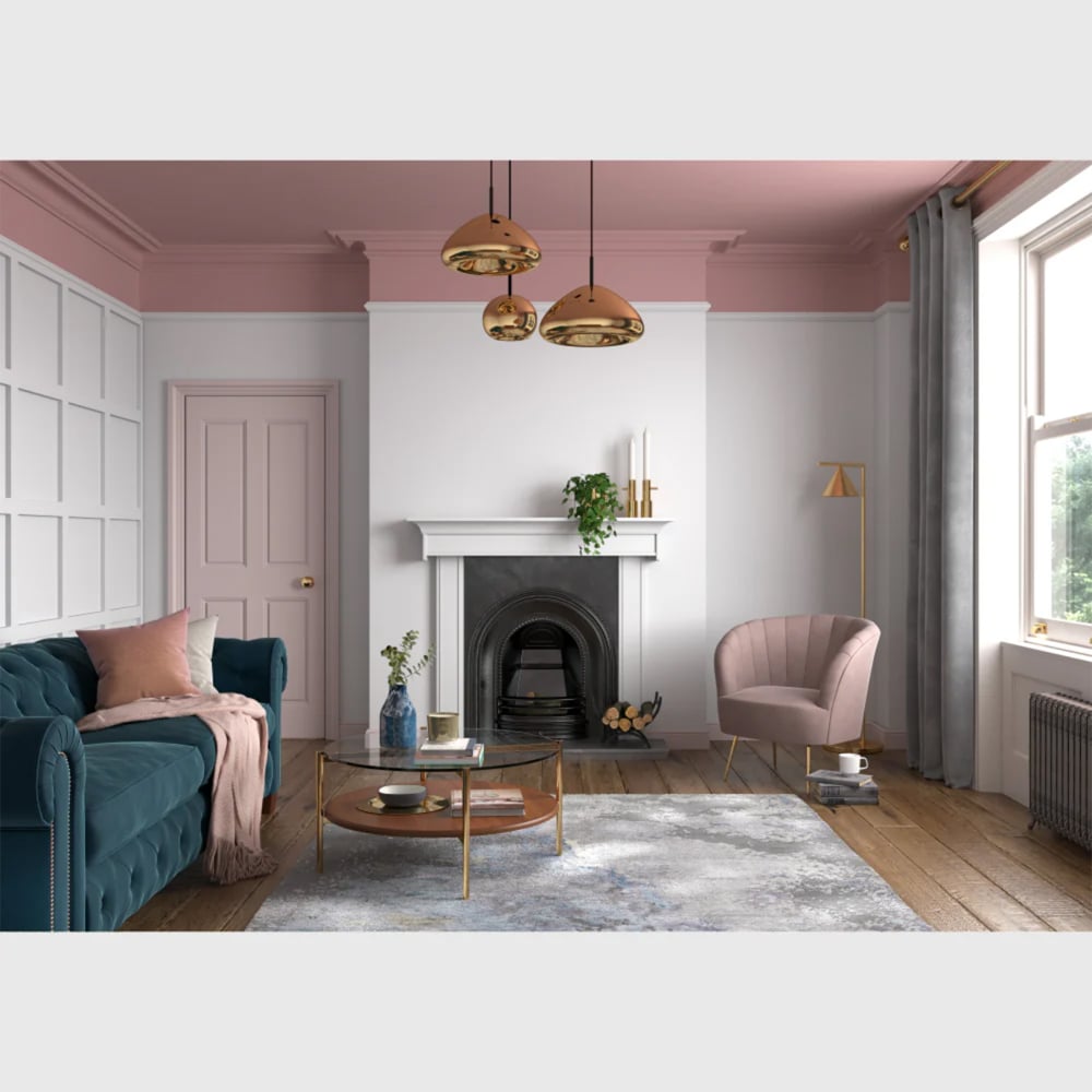 Dulux Heritage Walls and Ceilings Marble White Velvet Matt Emulsion Paint 2.5L Image 4