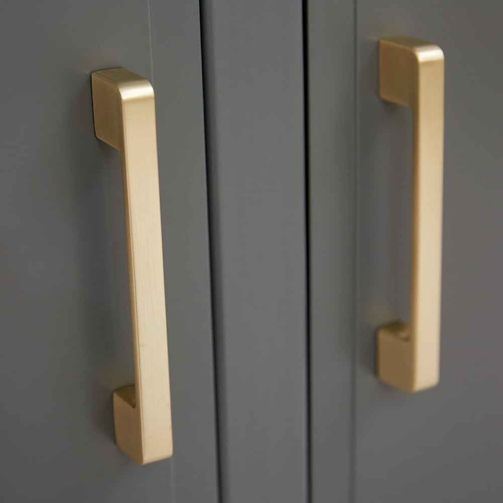 Palazzi 2 Doors 2 Drawers Grey Sideboard Image 7