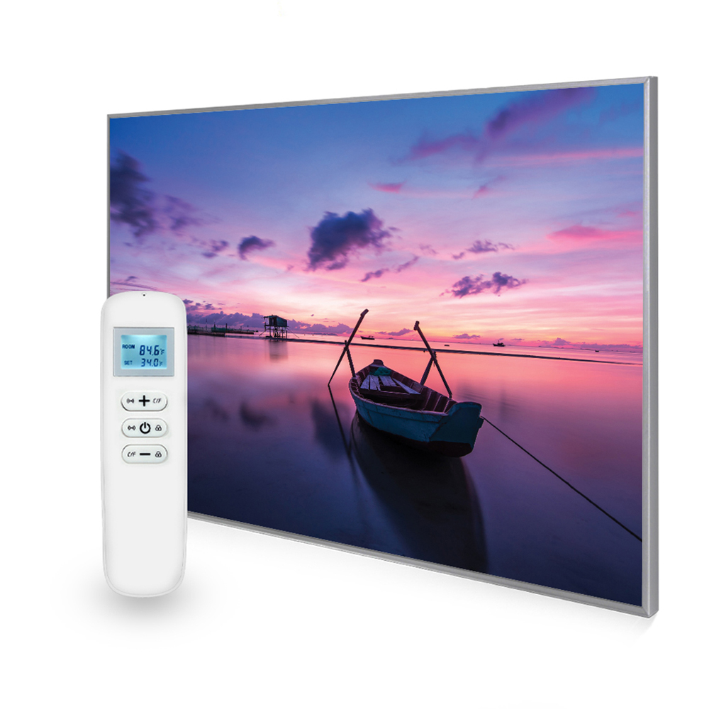 Mirrorstone Nexus Maldives Twilight Image Wi-Fi Infrared Heating Panel 1200W 995 x 1195mm Image 2