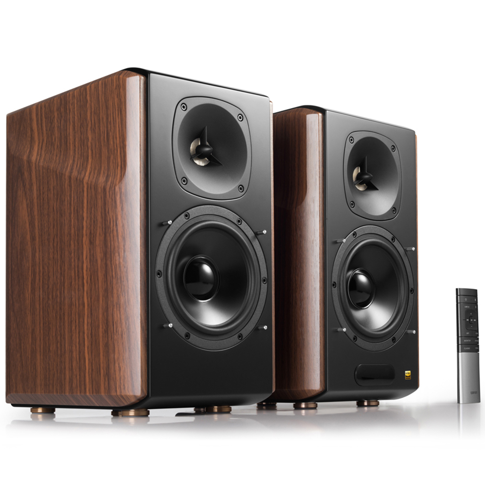 Edifier S2000MKIII 2.0 Brown Bluetooth Bookshelf Speaker Set 130W Image 2