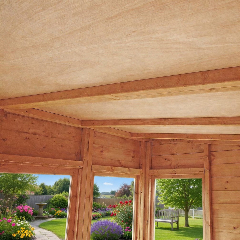 Shire Highclere 9.8 x 10ft Summerhouse Image 4