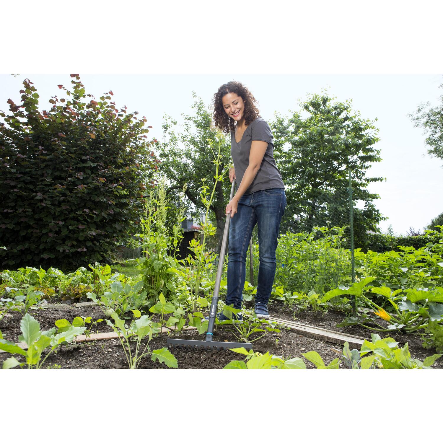 Gardena Nature Line Soil Rake Image 2