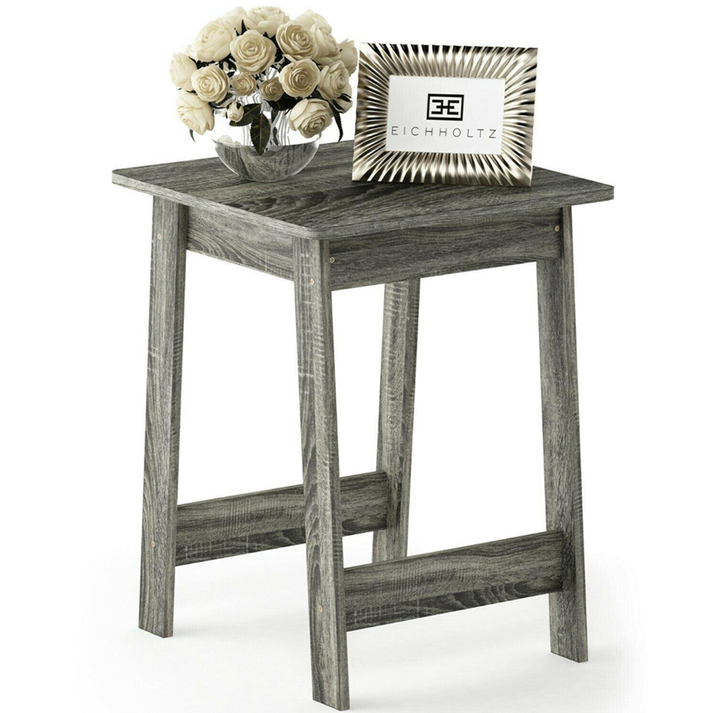 Walplus French Oak Grey Beginning End Table Image 3