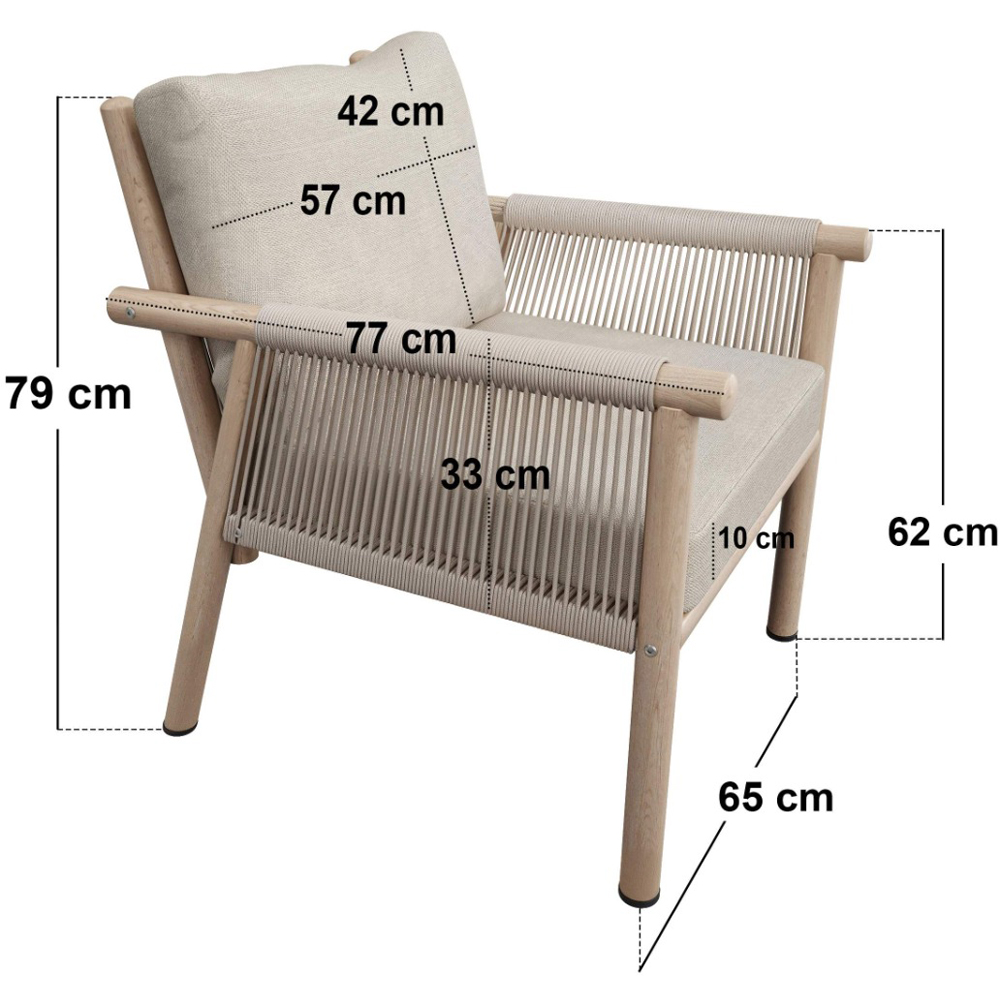 SOLACE+CO Krystyna 7 Seater Garden Lounge Set Image 8