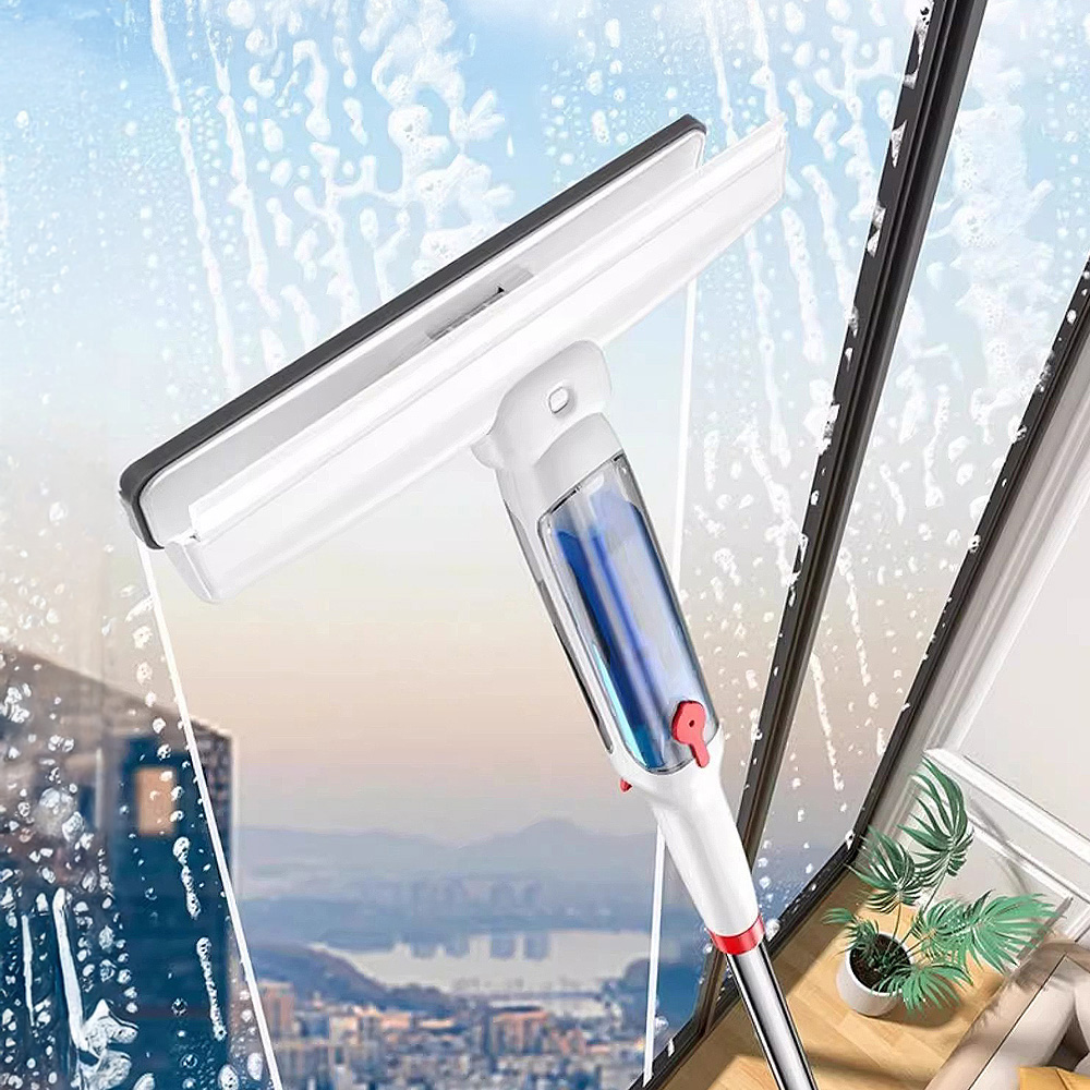 Living and Home White Squeegee Wiper Sprayer Window Glass Cleaning Tool 24cm Image 7