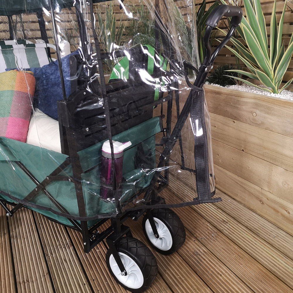 Samuel Alexander Camping Storage Trolley with Canopy and Cover Image 3