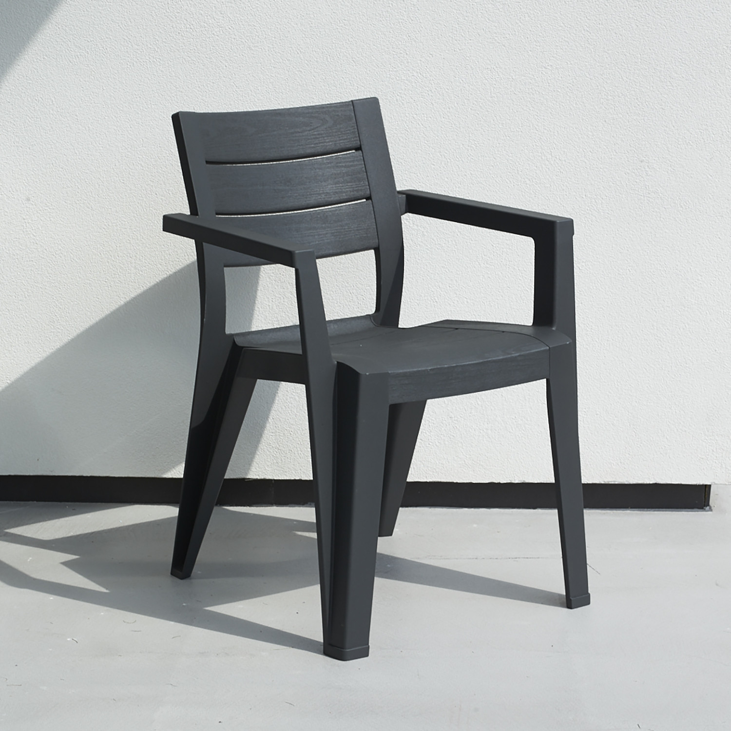 Keter Julie Graphite Garden Chair Image 1