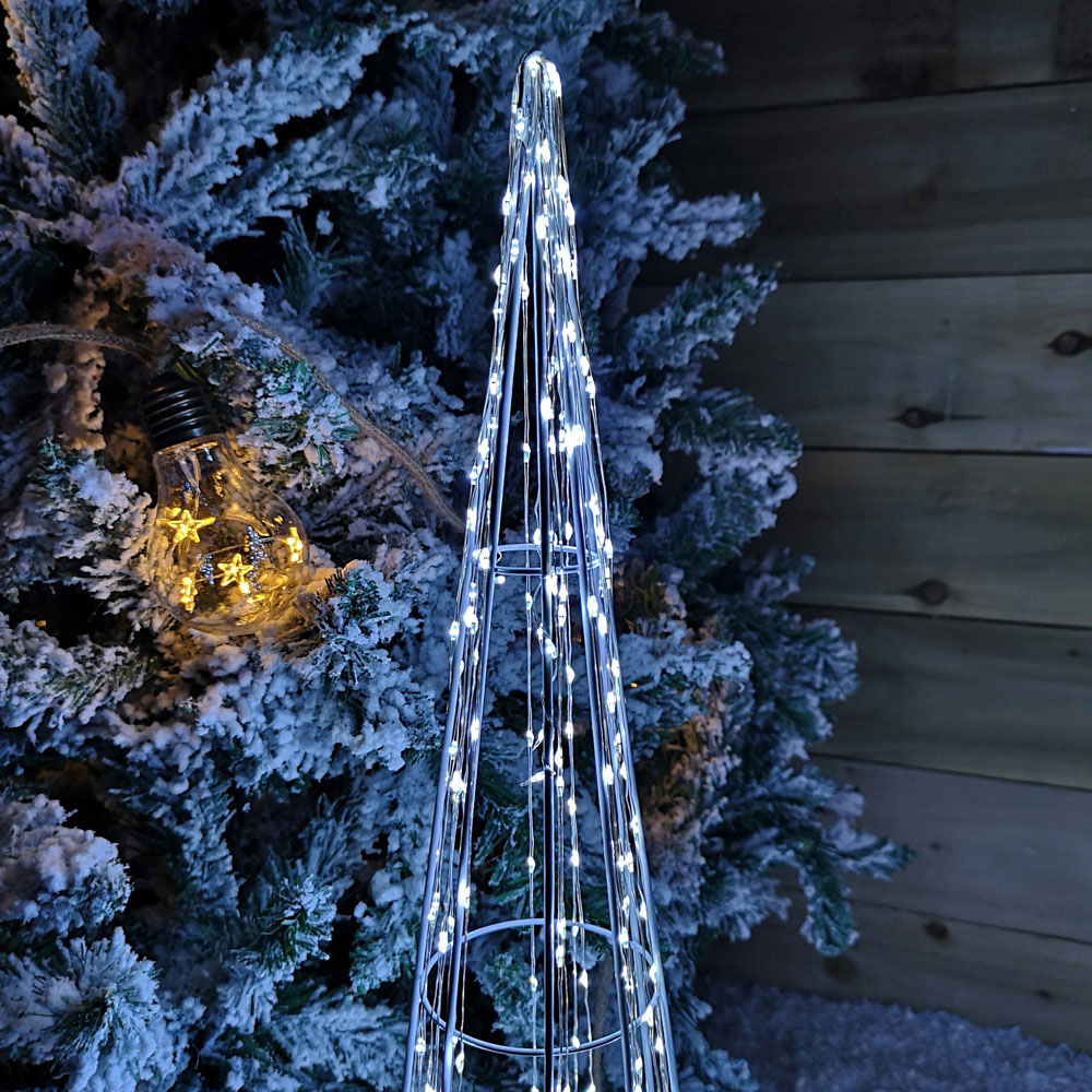 Samuel Alexander Tree Cone Christmas Decoration Set of 3 Image 3