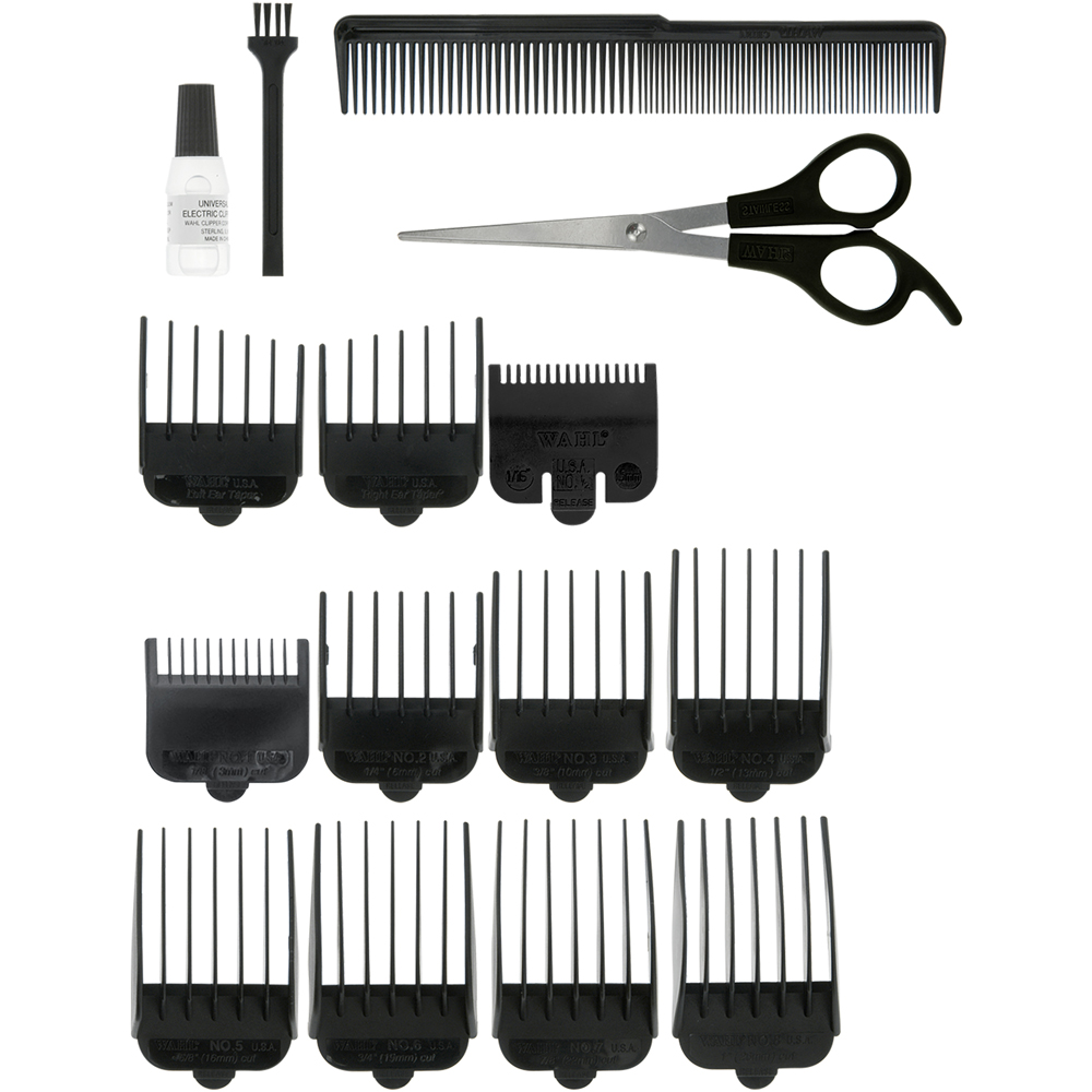Wahl Rechargeable Cordless and Corded Hair Clipper Kit 13 Pack Image 2