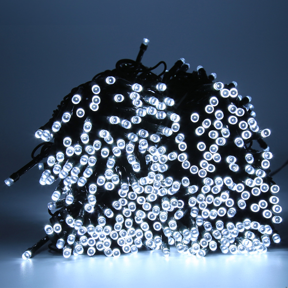 The Christmas Workshop 600 White LED String Light Image 1