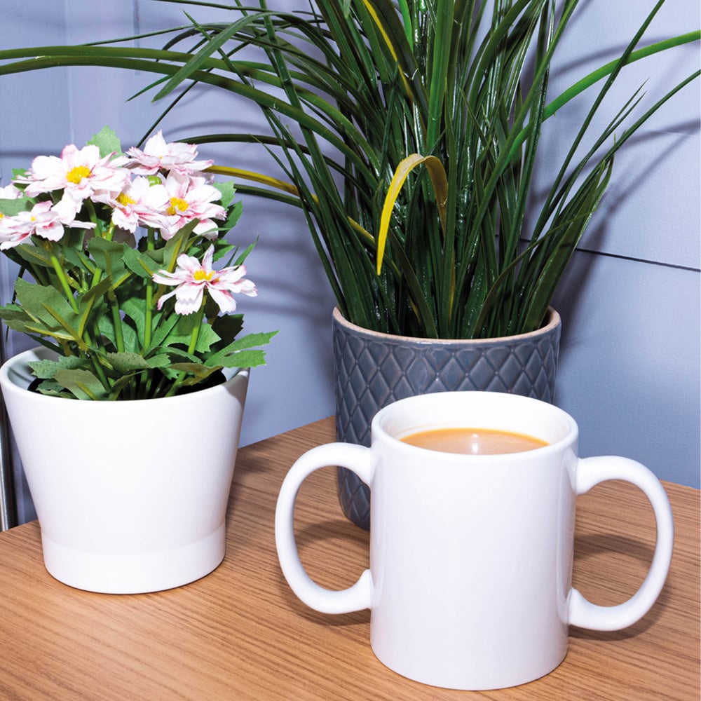 Aidapt 2 Handle Drinking Mug Image 3