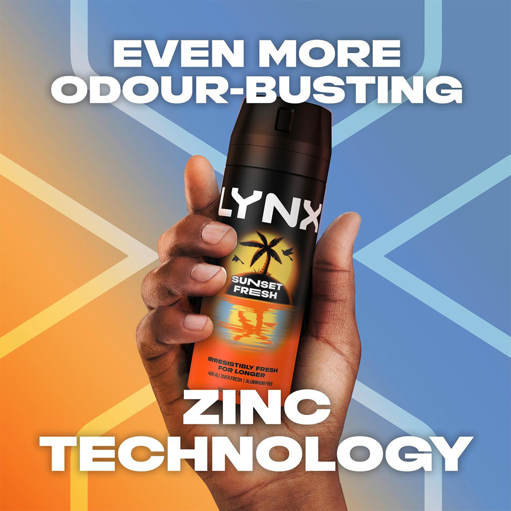 Lynx Sunset Fresh Body Spray and Socks Cracker Gift Set 2 Pack Image 3