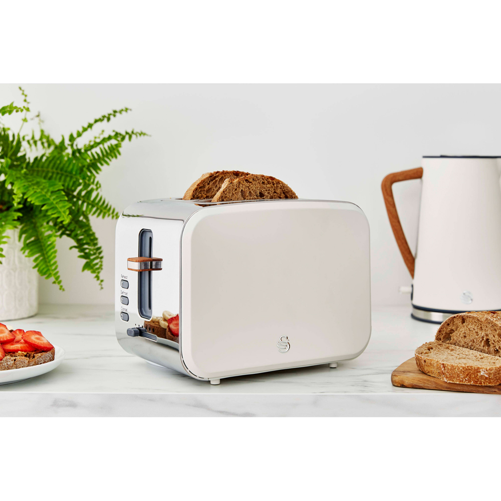Swan Nordic EEJB150 White 2 Slice Toaster and 1.7L Kettle Bundle Image 7