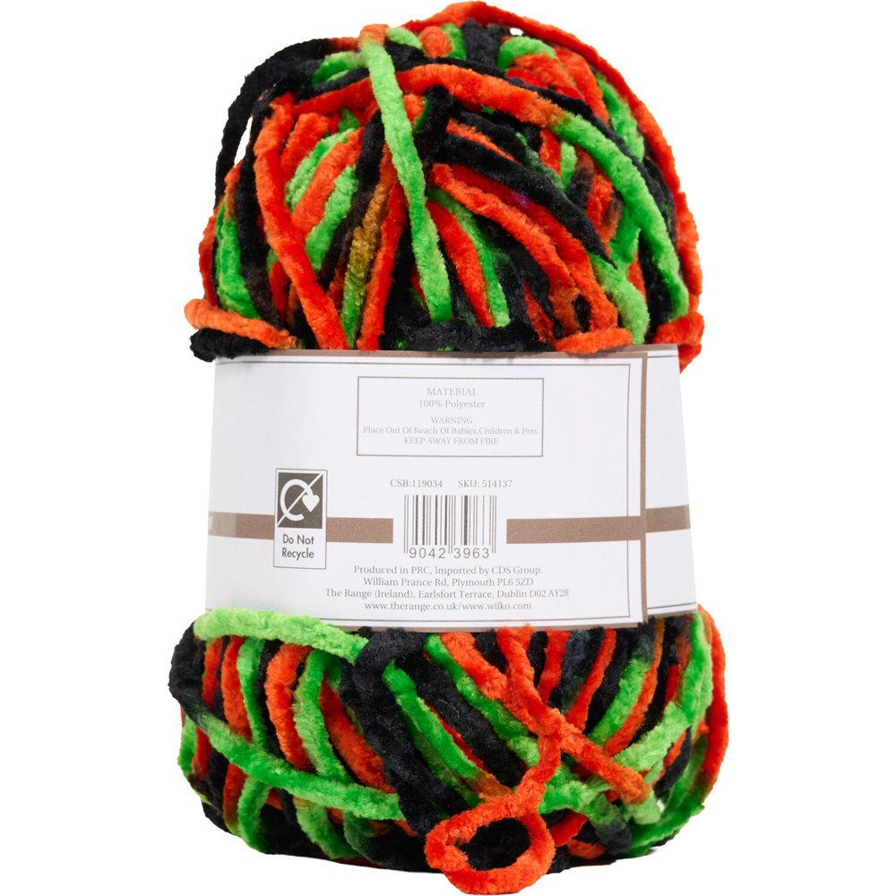 Chenille Halloween Yarn Image 3