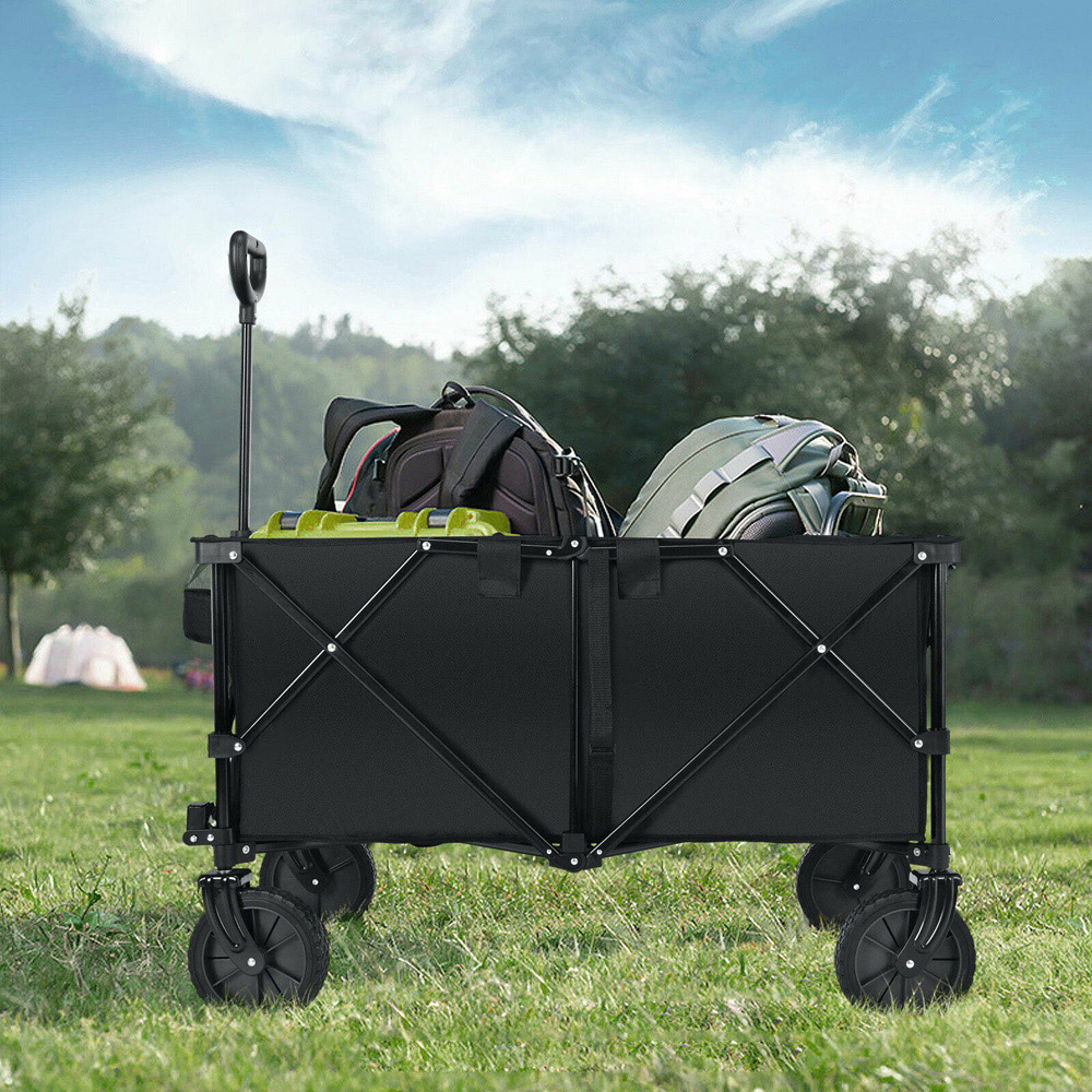 Costway Collapsible Folding Wagon Cart 212L Image 2