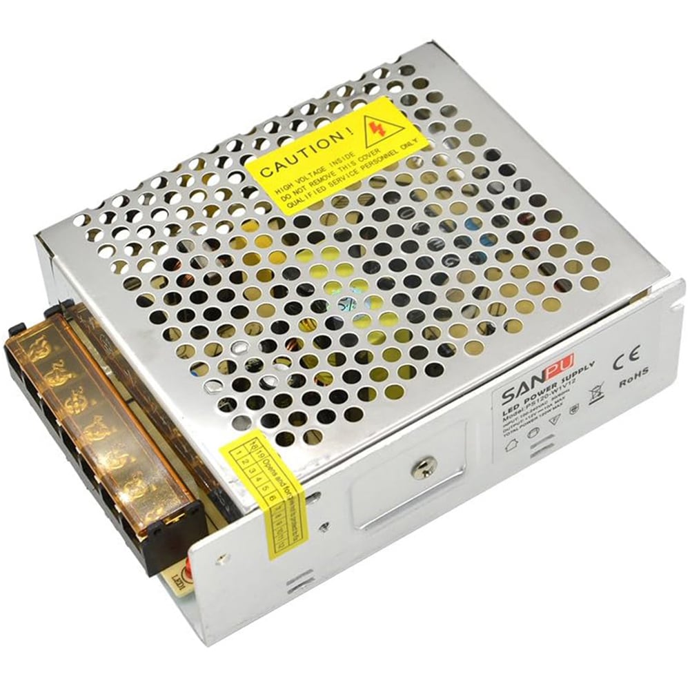Ener-J 12V 5A 60W DC Metal Power Supply Driver for LED Image 1