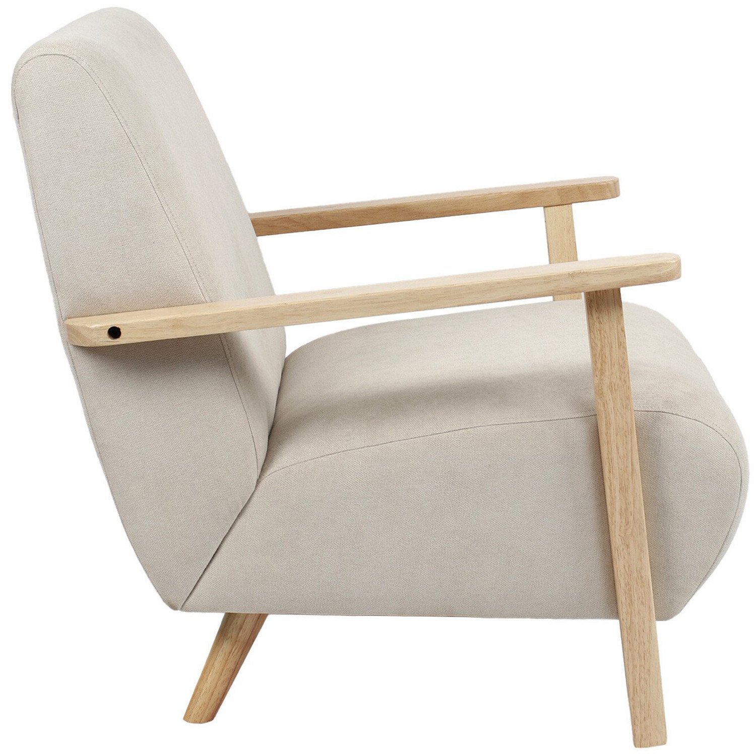 Ophelia Natural Accent Chair Image 3