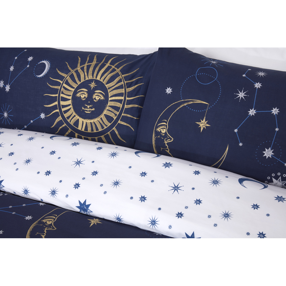 Rapport Home Celestial Double Navy Duvet Set Image 2