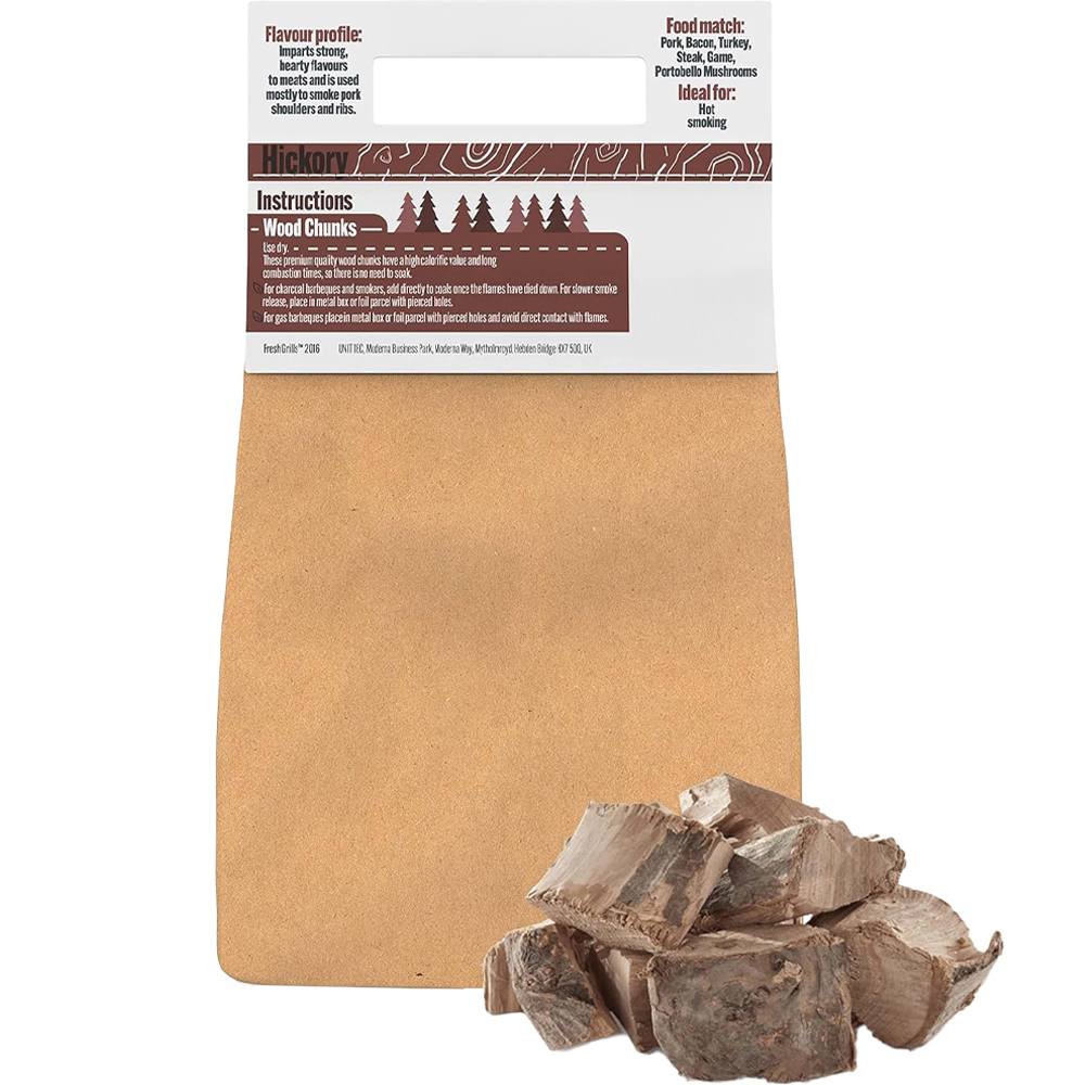 MonsterShop Hickory Wood Chips 9kg Image 2