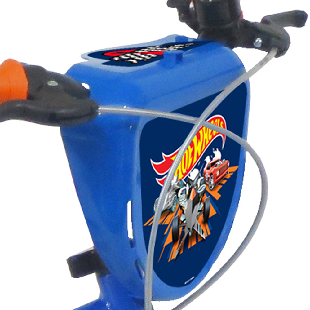 Denver Mattel Hot Wheels 14 inch Kids Bicycle with Stabilisers Image 2