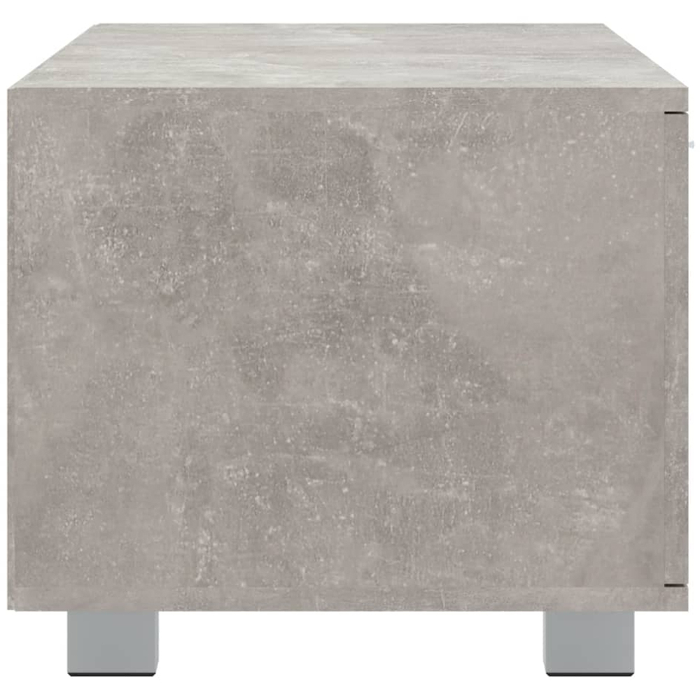 vidaXL 2 Door 2 Shelf Concrete Grey TV Cabinet Image 6