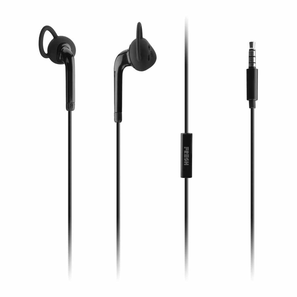 Fresh In-Ear Wired Sport Earphones Black Image 3